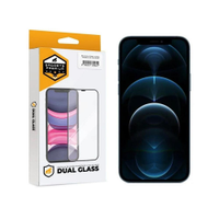 Pelicula para iPhone 12 Pro - Dual Glass Preta - Gshield