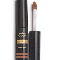 Eudora glam batom líquido matte tint nude clássico