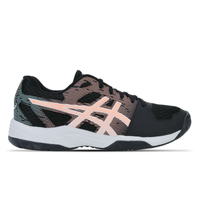 Tênis ASICS GEL-Rebound - Feminino - Preto com Laranja e Verde