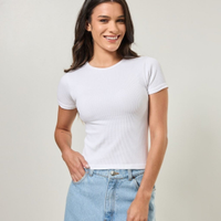 Blusa De Manga Curta Seamless