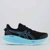 Tênis ASICS GEL-Cumulus 26 Lite-Show - Masculino - Preto com Azul