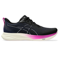 Tênis ASICS Dynablast 4 - Feminino - Preto e Azul Marinho com Rosa e Branco