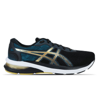 Tênis ASICS GEL-Shogun 6 - Masculino - Preto com Azul e Dourado