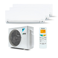 Ar Condicionado Multi Split Inverter R-32 Daikin 18.000 Btus (2x Evap 9.000 e 1 Evap 12.00