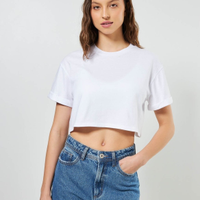 Camiseta Cropped Básica