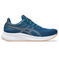 Tênis ASICS Patriot 13 - Masculino - Azul com Branco e Laranja