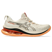 Tênis ASICS GEL-Kinsei Max - Masculino - Creme com Preto e Laranja