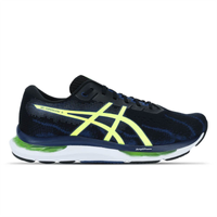 Tênis ASICS GEL-Hypersonic 5 - Masculino - Azul Marinho com Branco e Verde