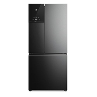 Geladeira Electrolux Frost Free Inverter 590L AutoSense 3 Portas Cor Black Inox Look (IM8B)