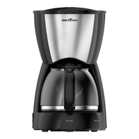 Cafeteira Elétrica Britânia BCF32A 30 xícaras - Preto e Inox - 220V