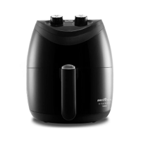 Fritadeira Elétrica Air Fryer Britânia 1500W Sem Óleo BFR25P 3,5L - Preta - 220V