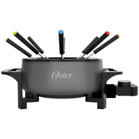 Panela Elétrica para Fondue Oster Cinza - 110V