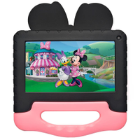 Tablet Infantil Multi Minnie NB414 com Wi-Fi, Tela de 7, 64GB, 4GB de RAM*, Processador Quad-Core e Android 13 Go