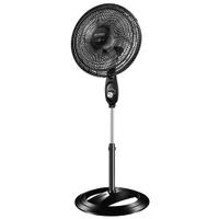 Ventilador de Coluna 40cm Mondial Super Power VSP40C 6 Pás 3 Velocidades Preto/Prata - 110v