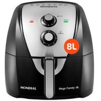 Fritadeira Elétrica Air Fryer Mondial AFN-80-BI 8L Preta - 220V - 220V