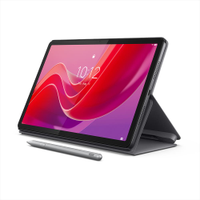 Tablet Lenovo M11 com Tela 11" WVA 90Hz, 128GB, Wi-Fi, Android 13, 4GB de RAM e processador Octa-Core Prata + Caneta Touch + Case Protetor