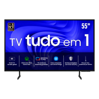 Smart TV 55 4K Samsung 55DU7700 LED, Processador Crystal, Gaming Hub, AI Energy Mode, Alexa built in, Wi-Fi, Bluetooth, USB e HDMI