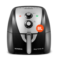 Fritadeira Elétrica Air Fryer Mondial AFN-80-BI 8L Preta - 220V - 220V