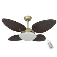 Ventilador Volare P Palmae Tabaco 127V e Controle Remoto