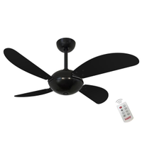 Ventilador Volare Fly Off Preto 220V e Controle Remoto