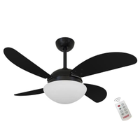 Ventilador Volare Fly Preto 127V e Controle Remoto