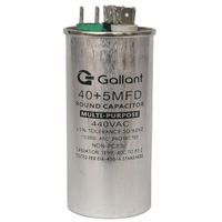 Capacitor CBB65 Gallant 40+5MF +-5% 440 VAC