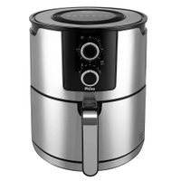 Fritadeira Elétrica Sem Óleo Air Fryer Philco PFR67PI 6,1L Inox/Preta - 220V