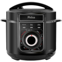 Panela Elétrica de Pressão Multifuncional Philco PPP02PI 5L Preta - 220V