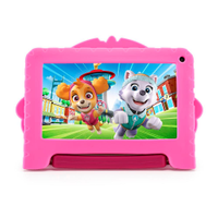 Tablet Infantil 7" Multilaser Patrulha Canina Skye NB422 com Controle Parental, Sistema operacional Android, Wi-Fi e Bluetooth Preto e Rosa