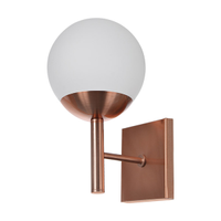 Arandela Globo Rose Gold