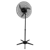 Ventilador Pedestal Oscilante 60 cm 110V Preto