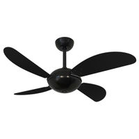 Ventilador de Teto Preto Air Office Preto 127V