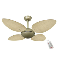 Ventilador Off Premium Natural 127V e Controle Remoto