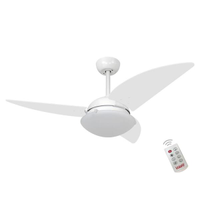 Ventilador Clear Branco 127V e Controle Remoto