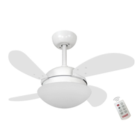 Ventilador Air Lil Branco 127V e Controle Remoto