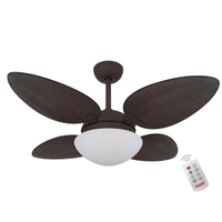 Ventilador Premium Tabaco 220V e Controle Remoto