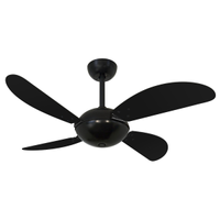 Ventilador de Teto Preto Air Office Preto 220V