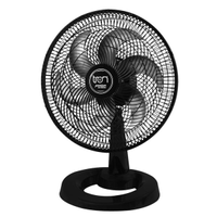 Ventilador Mesa Lorena Preto Oscilante 220V