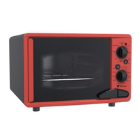 Forno Eletrico Luxo 45L Classic Vintage Vermelho - 220V