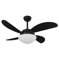 Ventilador de Teto Volare Fly Preto 127V