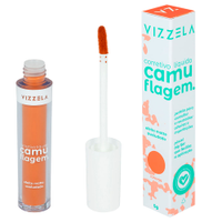 Corretivo camuflagem vizzela laranja