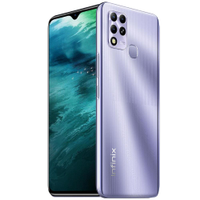 Smartphone Infinix Hot 11 Prata 128GB, 4GB RAM, Câmera Tripla até 50 MP, Bateria de 6000 mAh,Tela 6,82 de 90 Hz HD , Dual Chip