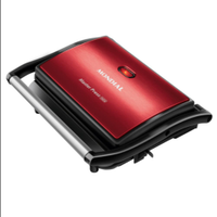 Grill PRESS Mondial Ceramic 1000W PG-01-RC - 2222-01 VERMELHO/PRETO 110 VOLTS - 110V