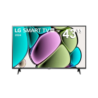 Smart TV 43" LG Full HD 43LR6700 com Processador a5 Ger6 AI, Alexa integrada, LG Channels, webOS 23 compatível com Controle Smart Magic