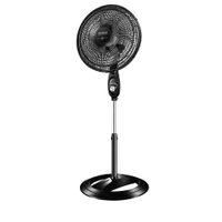 Ventilador de Coluna 40cm Mondial Super Power VSP40C 6 Pás 3 Velocidades Preto/Prata - 110v