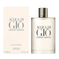 Perfume masculino acqua di gio giorgio armani edp 200ml único