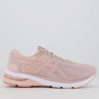 Tênis ASICS GEL-Shogun 6 - Feminino - Rosa com Branco