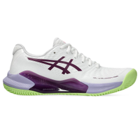 Tênis ASICS GEL-Challenger 14 Padel - Feminino - Branco com Roxo e Verde