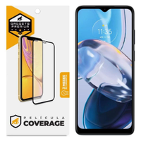 Pelicula para Motorola Moto E22 - Coverage 5D Pro Preta - Gshield