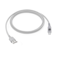 Cabo Survivor para Lightning / USB - 1,5m - Branco - Gshield